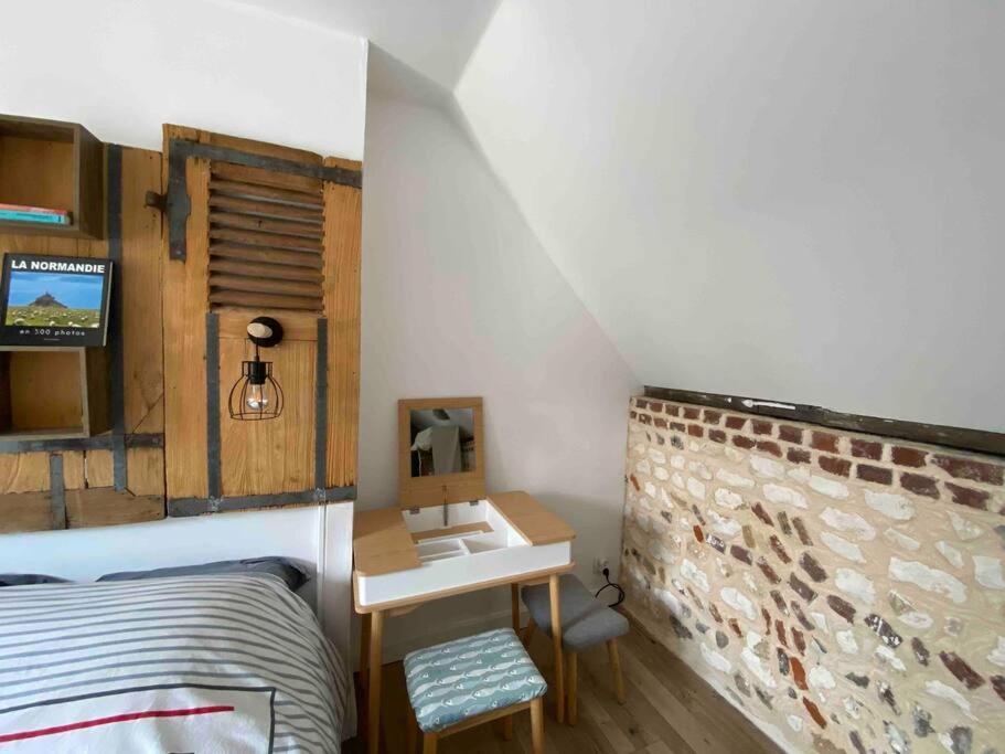Yport, Maison De Pecheur Avec Jolie Terrasse. 外观 照片