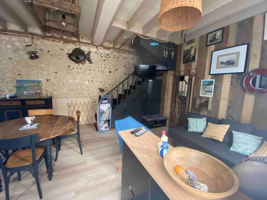 Yport, Maison De Pecheur Avec Jolie Terrasse. 外观 照片